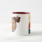 Caneca Café 7 Tweekleurige Koffiemok (Center)