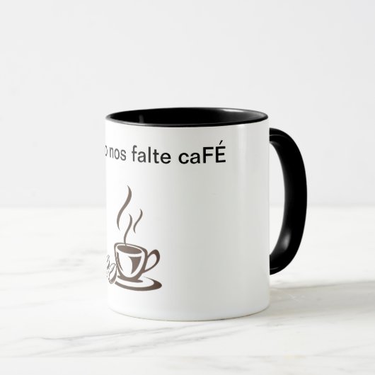 Caneca café (Caneca para tomar café) Mok (Voorkant rechts)