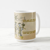 Caneca Cangaceiros de Metal Koffiemok (Voorkant rechts)