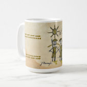 Caneca Cangaceiros de Metal Koffiemok (Voorkant links)