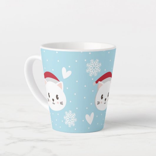 caneca Cat Christmas  Latte Mok (Linkerhoek)