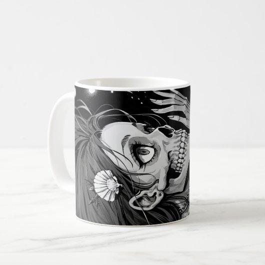 Caneca caveira f koffiemok (Voorkant links)