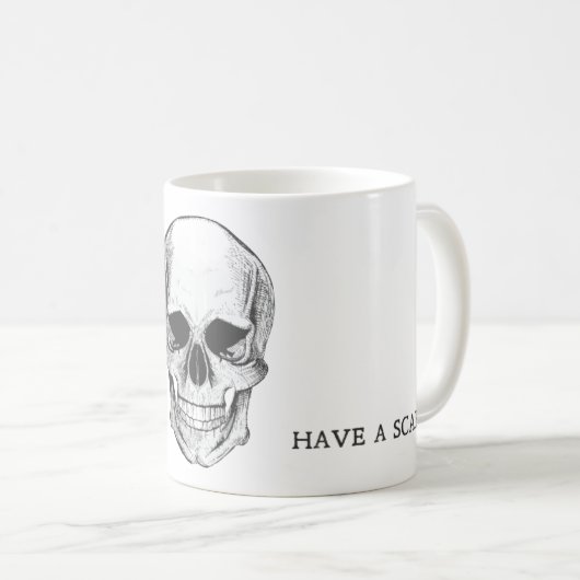 Caneca Caveira Have a Scary Koffiemok (Voorkant rechts)