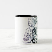 Caneca Caveira Tweekleurige Koffiemok (Center)