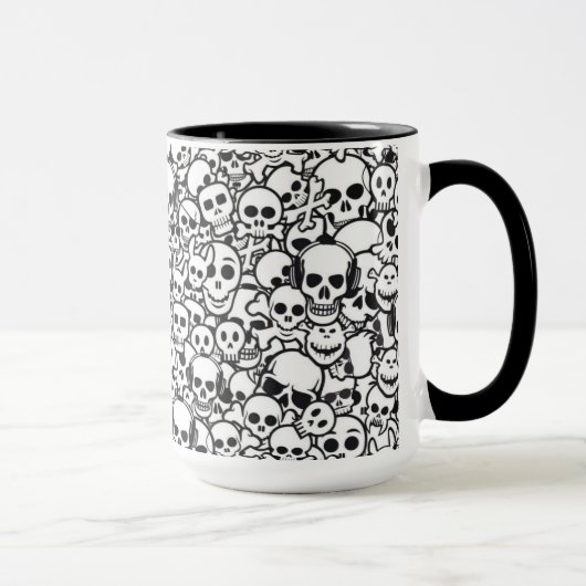 Caneca Caveirinhas Black Mok (Rechts)