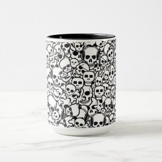 Caneca Caveirinhas Black Mok (Midden)