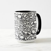 Caneca Caveirinhas Black Mok (Voorkant rechts)