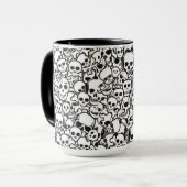 Caneca Caveirinhas Black Mok (Voorkant links)