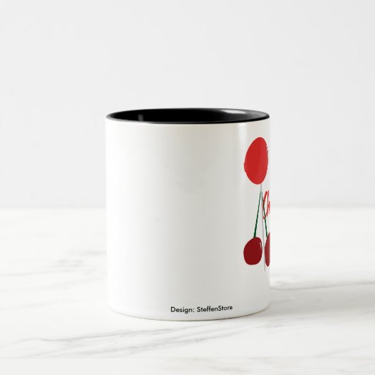 Caneca Cherry Pop Tweekleurige Koffiemok (Center)