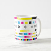Caneca CMYK Color Guides Koffiemok (Voorkant rechts)