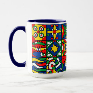 Caneca Colorida Mok