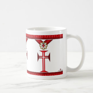 Caneca com a insígnia da Ordem de Cristo Koffiemok