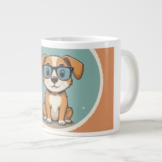 Caneca com Cachorro  Grote Koffiekop (Voorkant rechts)