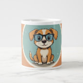 Caneca com Cachorro  Grote Koffiekop (Voorkant)