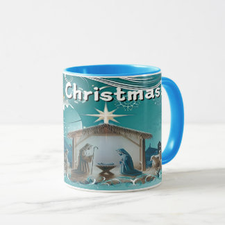 Caneca com cor dentro-Natal Mok