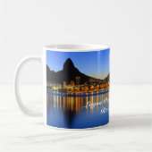Caneca com foto da Lagoa Rodrigo de Freitas Koffiemok (Links)