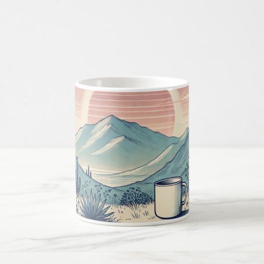Caneca com imagem de paisagem koffiemok (Center)