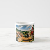 Caneca com Jesus Cristo pregando o evangelho Espresso Kop (Voorkant)