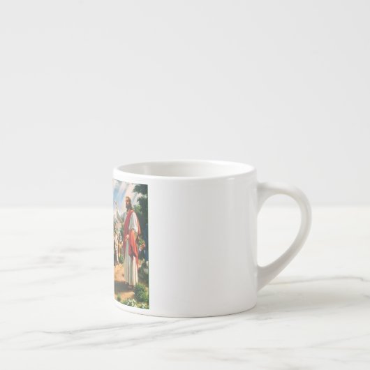 Caneca com Jesus Cristo pregando o evangelho Espresso Kop (Rechts)