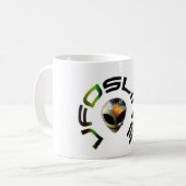 Caneca com logo UfosLine Koffiemok (Voorkant links)
