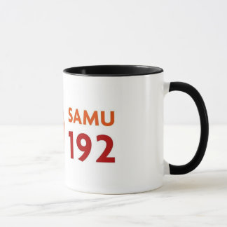 Caneca com logomarca SAMU 192 Mok