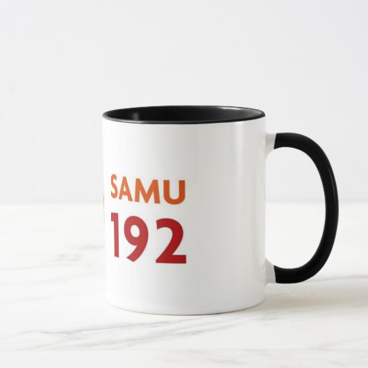 Caneca com logomarca SAMU 192 Mok (Rechts)