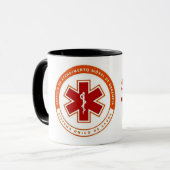 Caneca com logomarca SAMU 192 Mok (Voorkant links)