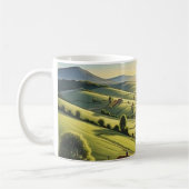 Caneca com paisagem do pôr do sol koffiemok (Links)