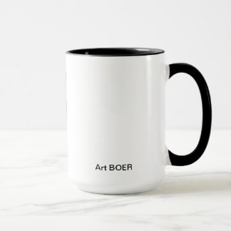 Caneca com pintura/detalhe "Entre Nós" Mok