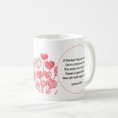Caneca com versículo koffiemok (Voorkant rechts)