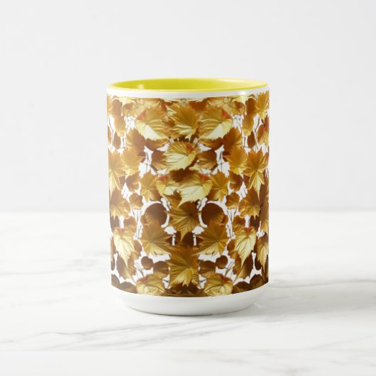 CANECA COMBO - FOLHAGEM OURO MOK (Midden)