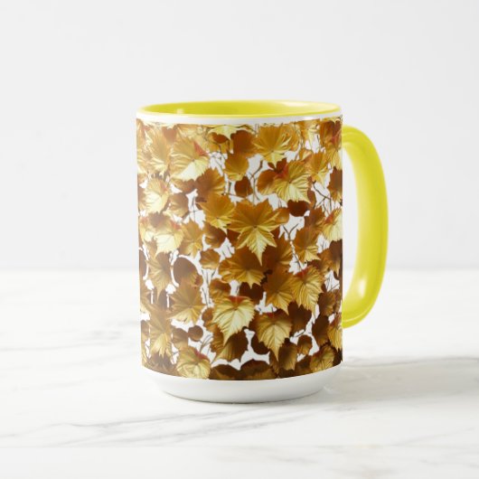 CANECA COMBO - FOLHAGEM OURO MOK (Voorkant rechts)