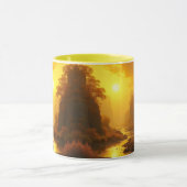 CANECA COMBO - PAISAGEM OURO MOK (Midden)