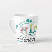Caneca comemorativa, namorados latte mok (Linkerhoek)
