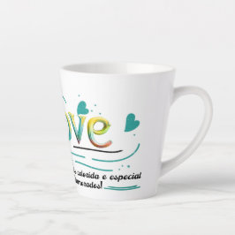 Caneca comemorativa, namorados latte mok