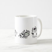 Caneca Cow Evolution Koffiemok (Voorkant rechts)