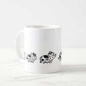 Caneca Cow Evolution Koffiemok (Voorkant links)