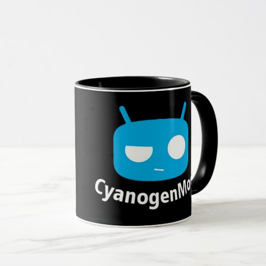Caneca Cyanogenmod Mok (Voorkant rechts)