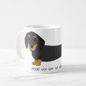 Caneca Dachshund-Longo Dia Koffiemok (Voorkant links)