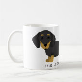 Caneca Dachshund-Longo Dia Koffiemok (Links)