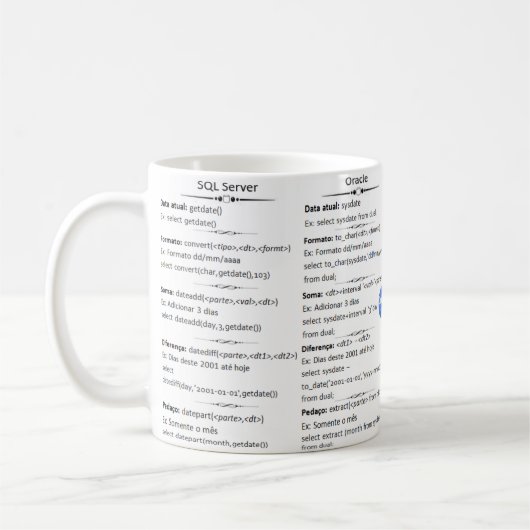 Caneca DatabaseCast Koffiemok (Links)
