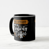 Caneca de Café Creativity 11 oz Cerâmica W-PT ZLE Mok (Voorkant links)