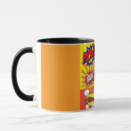 Caneca de Café Estilo Comic 11 oz Cerâmica WPT ZLE Mok (Links)