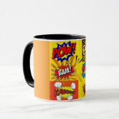 Caneca de Café Estilo Comic 11 oz Cerâmica WPT ZLE Mok (Voorkant links)