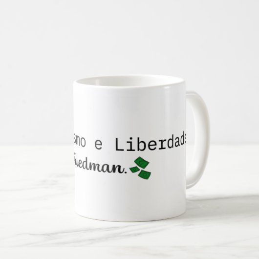 Caneca de Café: Friedman. Koffiemok (Voorkant rechts)