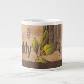 Caneca de Café Grande DADDY Vintage Grote Koffiekop (Voorkant)