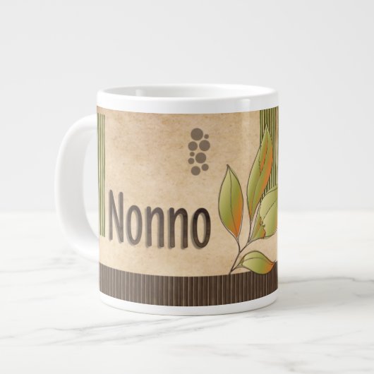 Caneca De Café Grande NONNO Vintage Grote Koffiekop (Links)