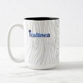 Caneca De Café Italinea Tweekleurige Koffiemok (Links)
