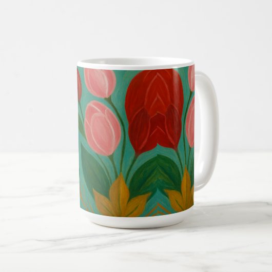 Caneca de café latte koffiemok (Voorkant rechts)