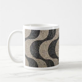 Caneca de café mosaicos 11 oz cerâmica W-PT ZLE Koffiemok